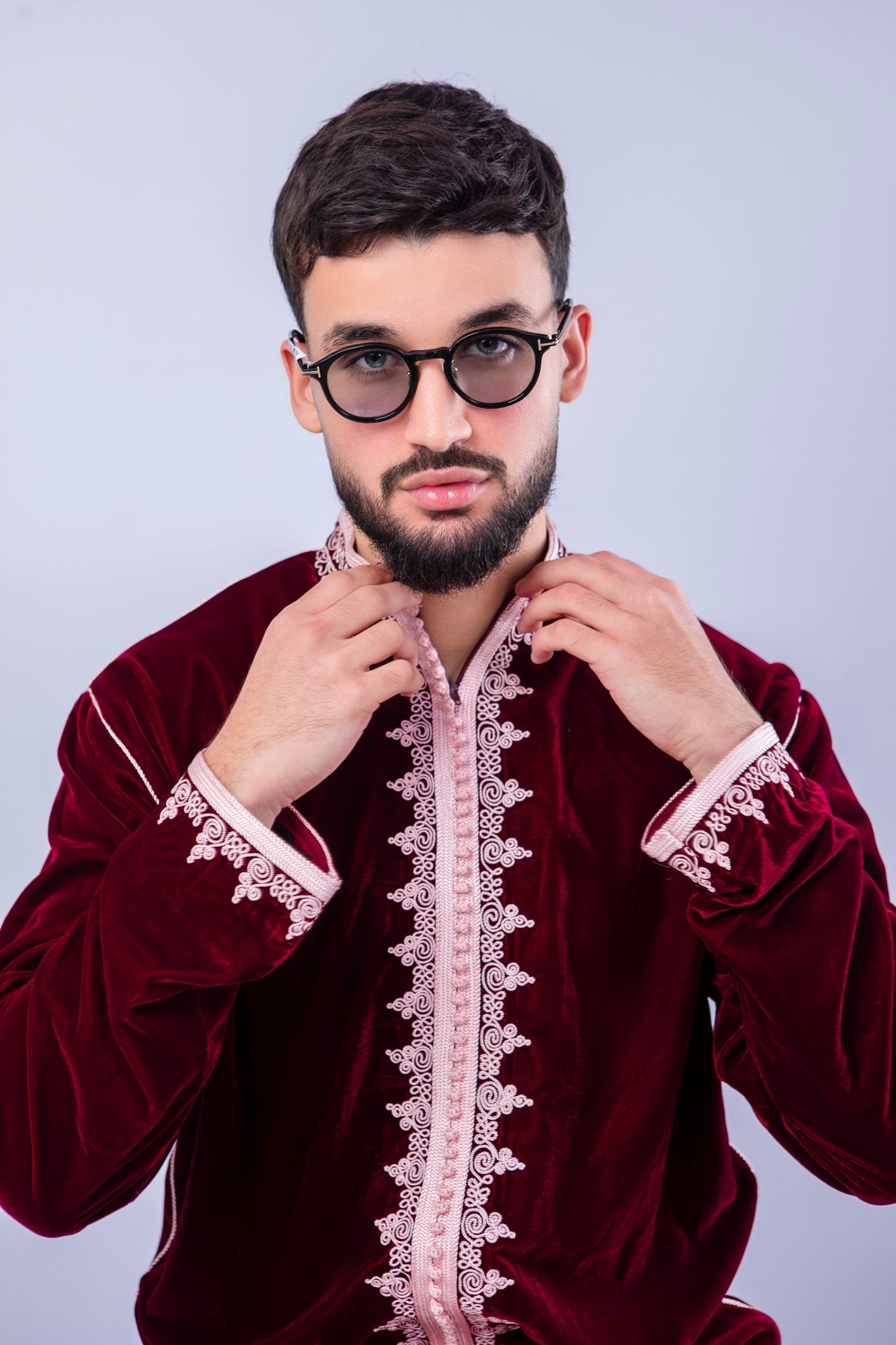 Men’s Red & Pink Jabador