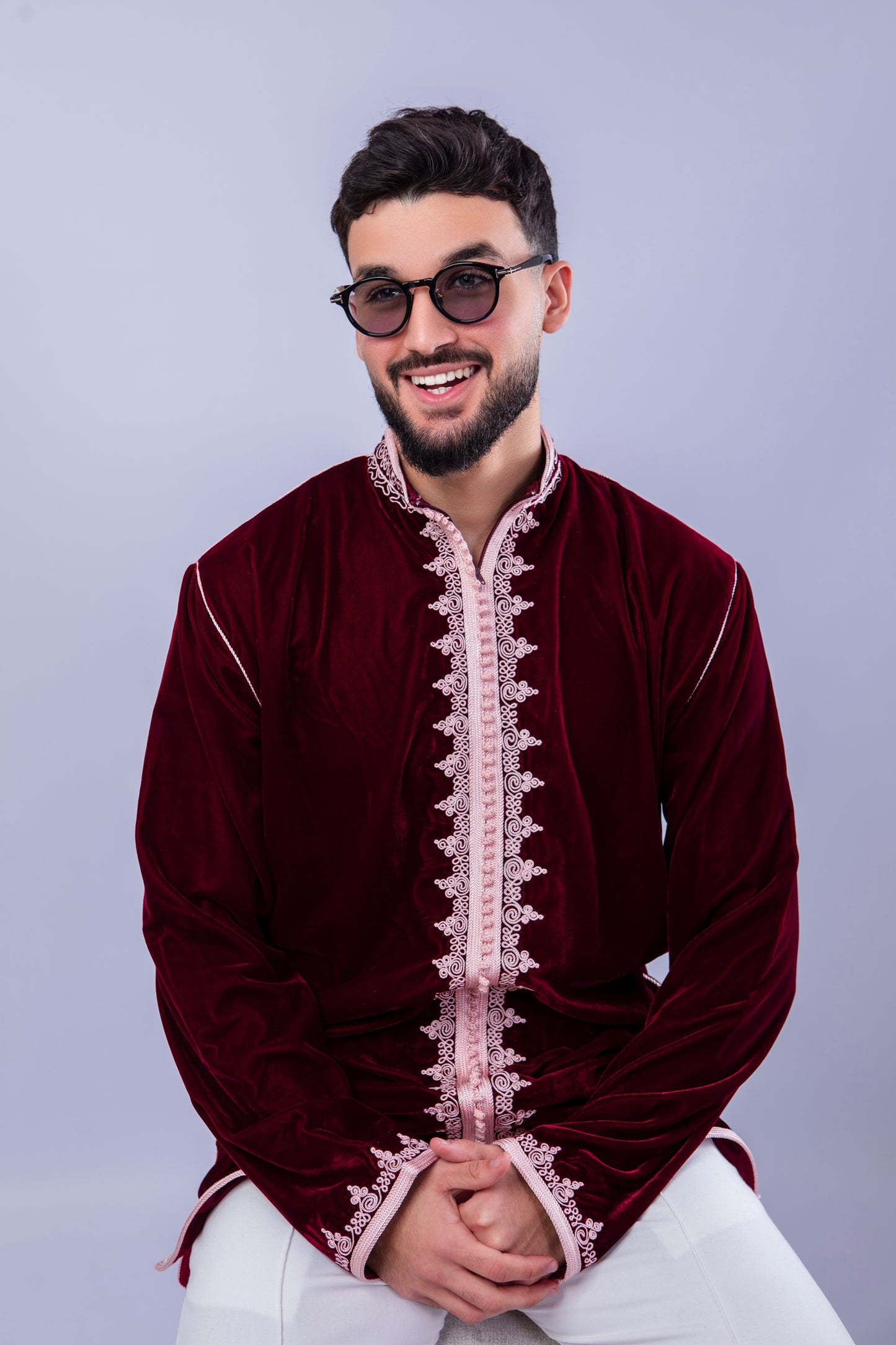 Men’s Red & Pink Jabador