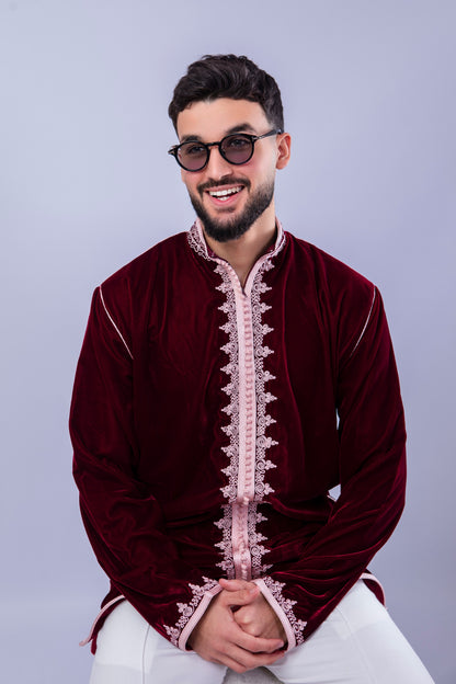 Men’s Red & Pink Jabador