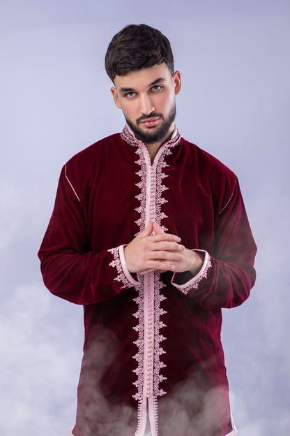 Men’s Red & Pink Jabador