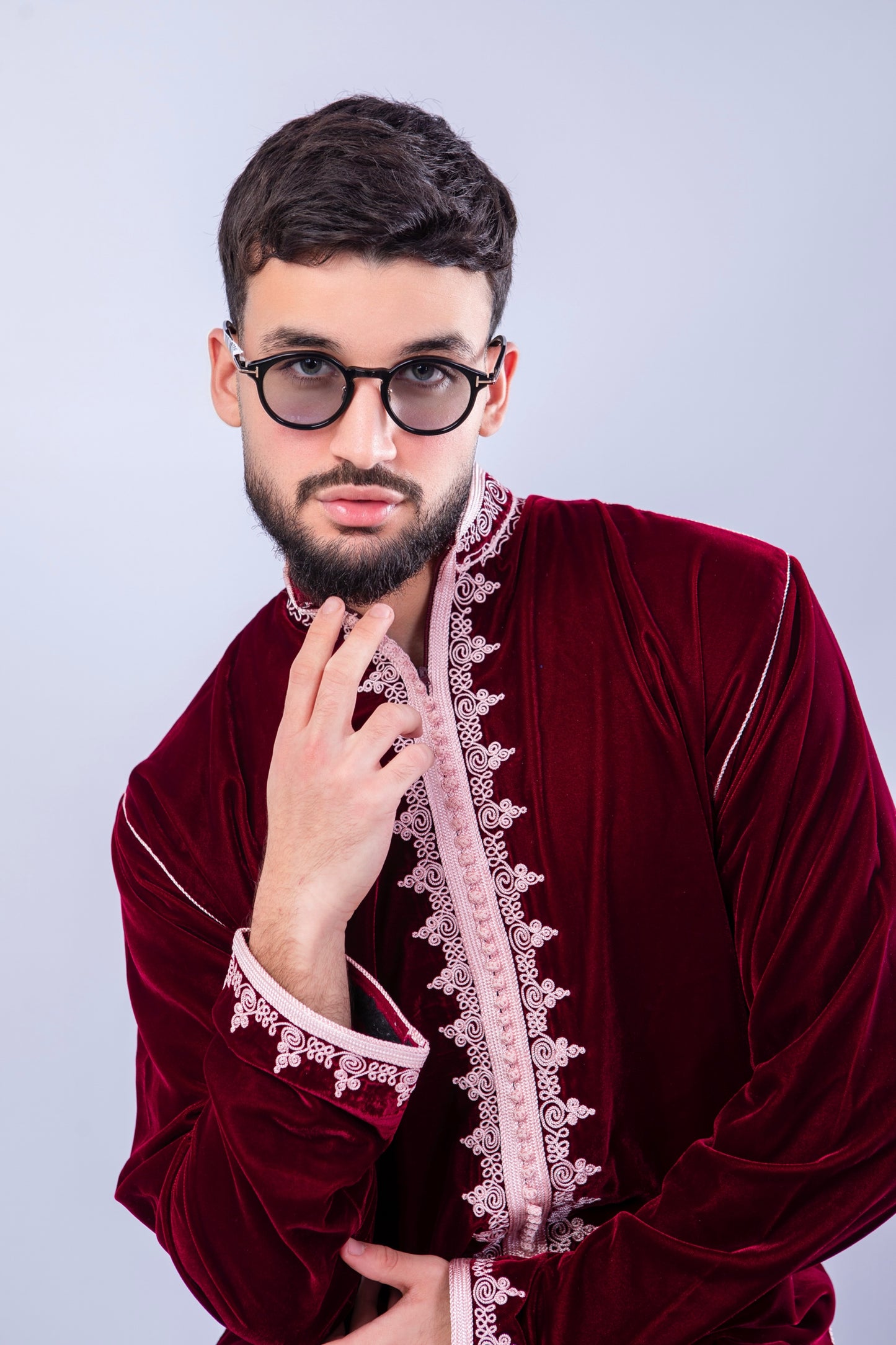 Men’s Red & Pink Jabador