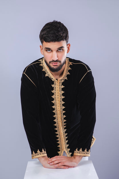 Men’s Black & Gold Jabador