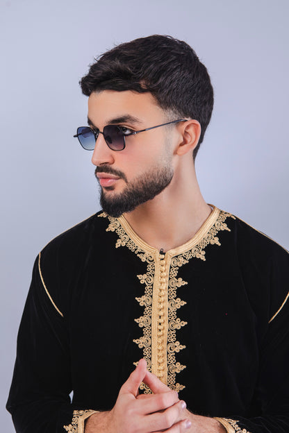 Men’s Black & Gold Jabador