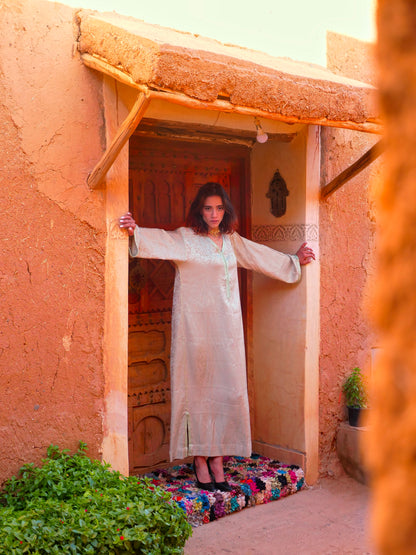 Dalia Matcha Green Kaftan