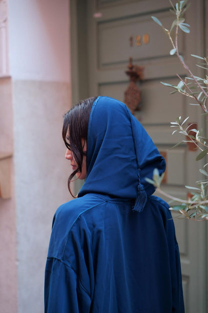 Elegant Blue Jellaba – House of Sophie